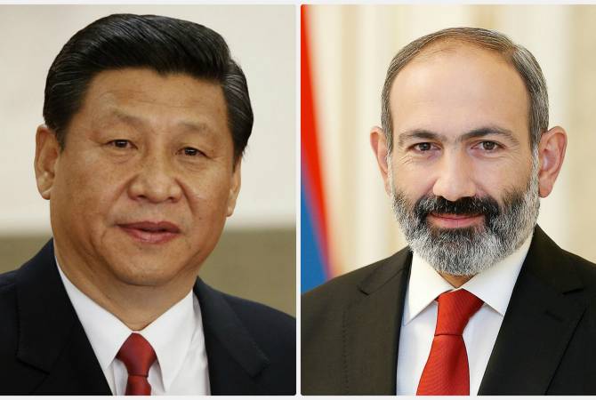 Никол Пашинян посетит Китай, где встретится с президентом и премьером 