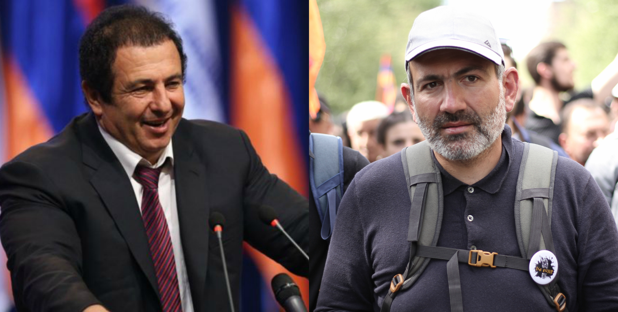 Олигарх и революция: Гагик Царукян встретился с лидером армянского протеста