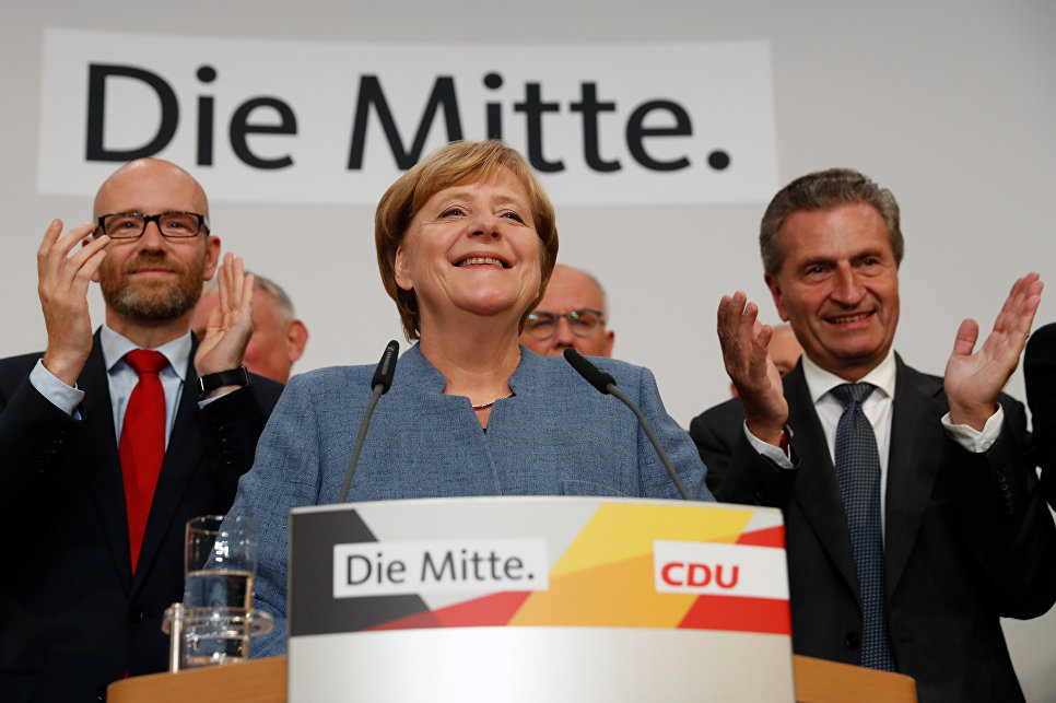 Выборы в Германии: Меркель заявила о готовности сформировать правительство