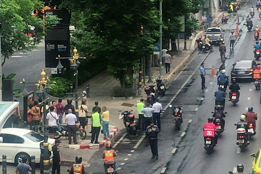 В Бангкоке произошла серия из семи взрывов: пока известно о двух пострадавших
