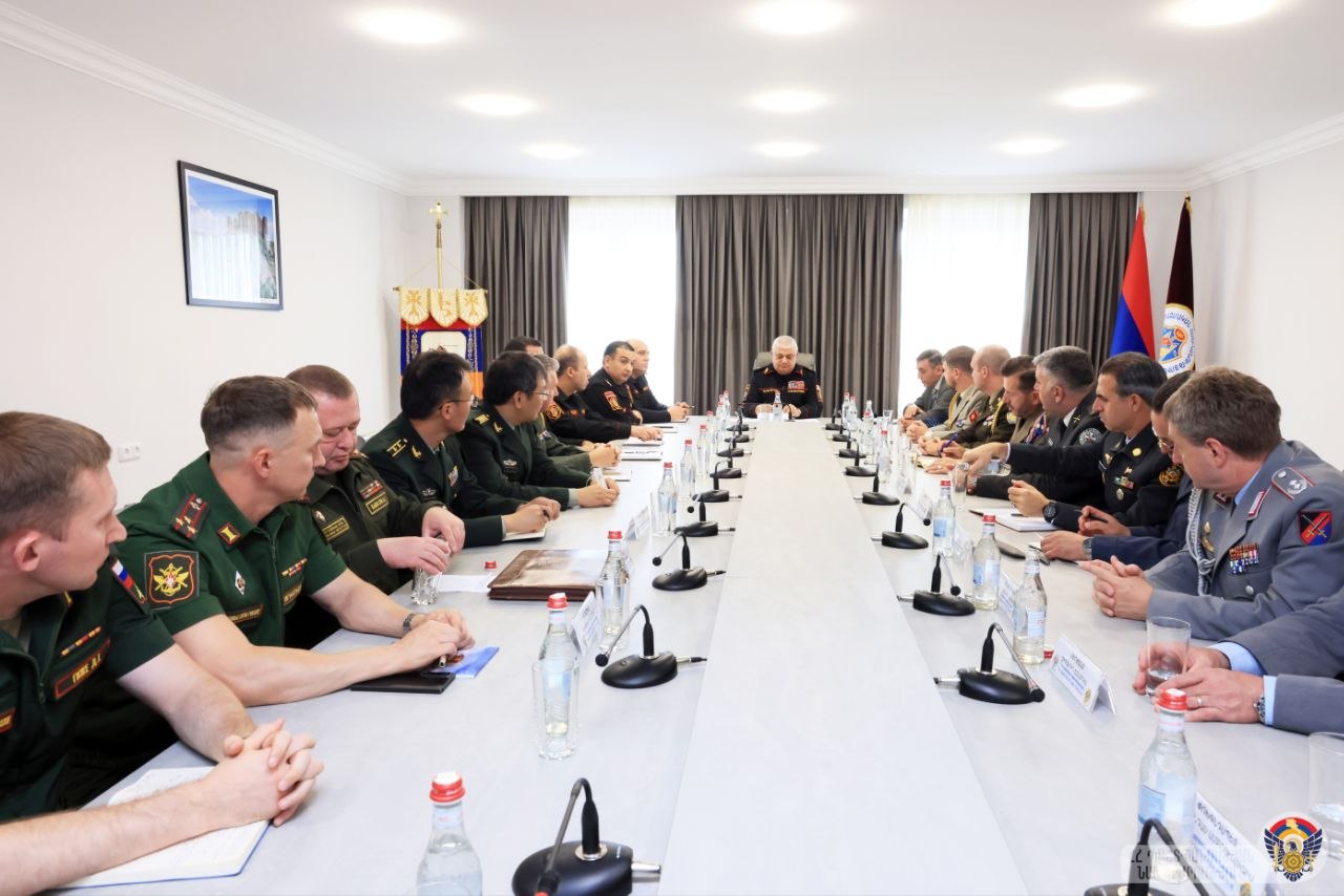 Օտարերկրյա ռազմական կցորդներն այցելել են ՀՀ ՊՆ ռազմական ոստիկանություն