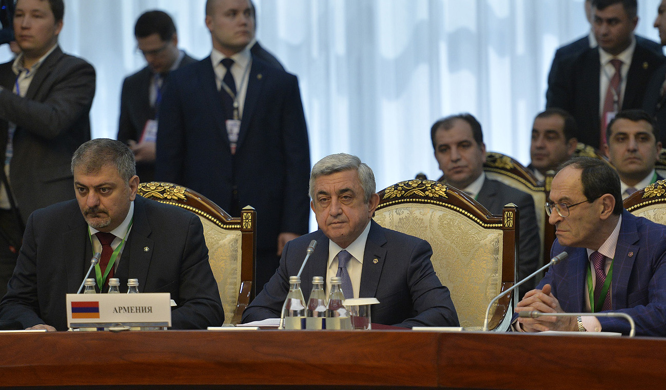 Президент: экспорт армянских товаров на евразийский рынок увеличился на 65%