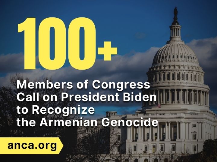 ANCA: Более 100 конгрессменов поддержали призыв к Байдену признать Геноцид армян 