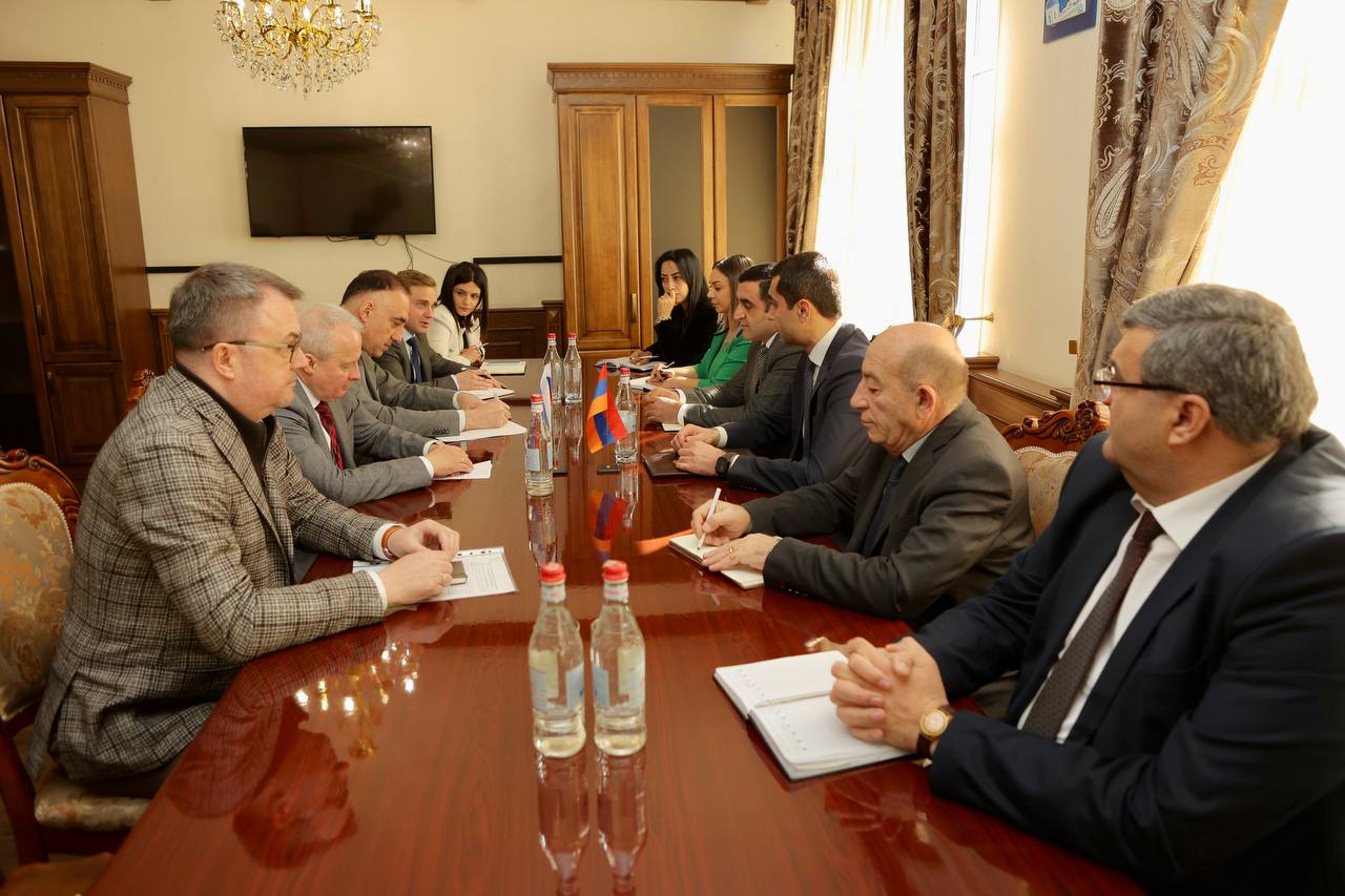 Сергей Копыркин и губернатор Гегаркуника обсудили сотрудничество в различных сферах