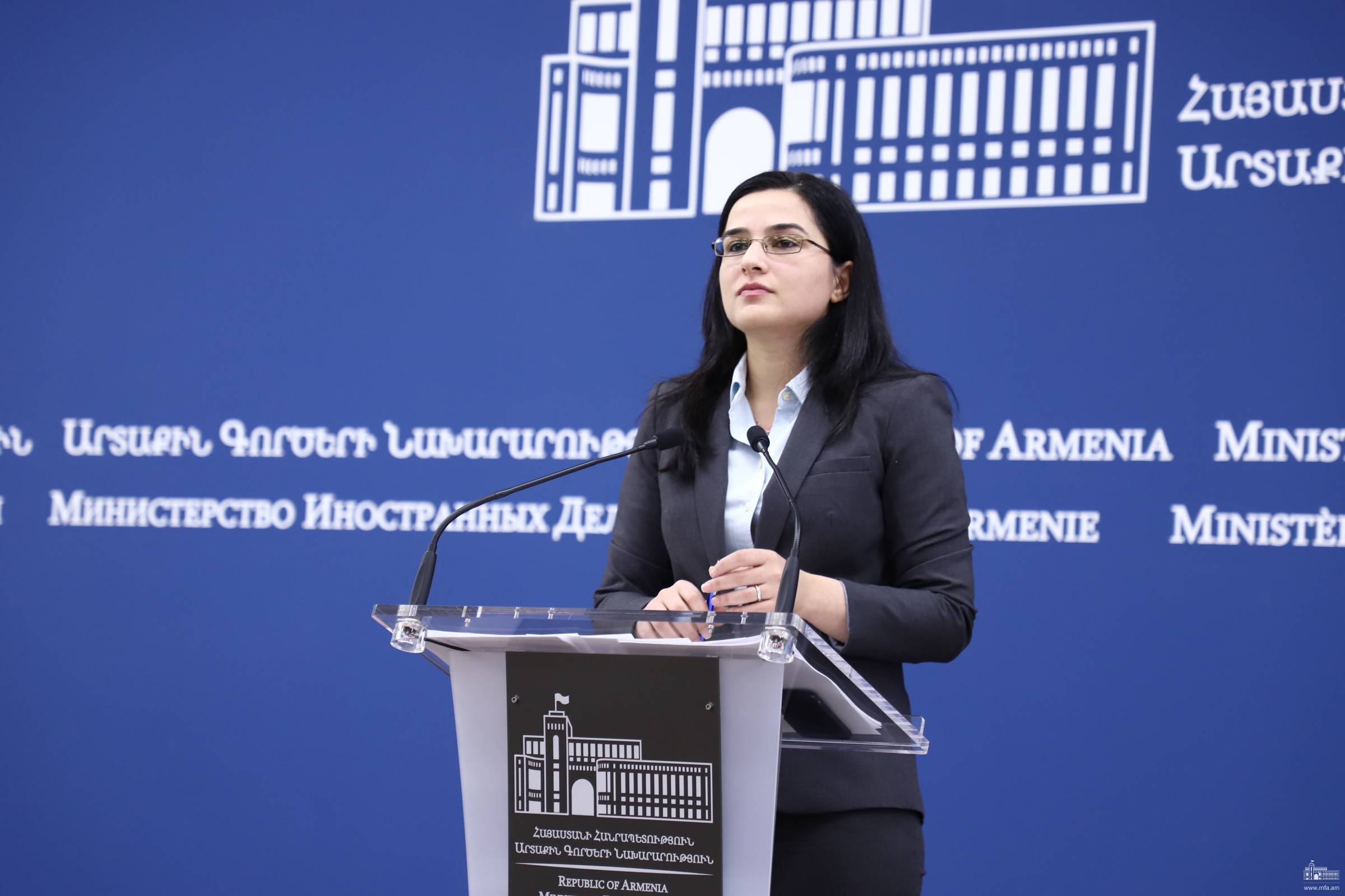 Стороны не ведут переговоров по какому-то конкретному документу – МИД Армении