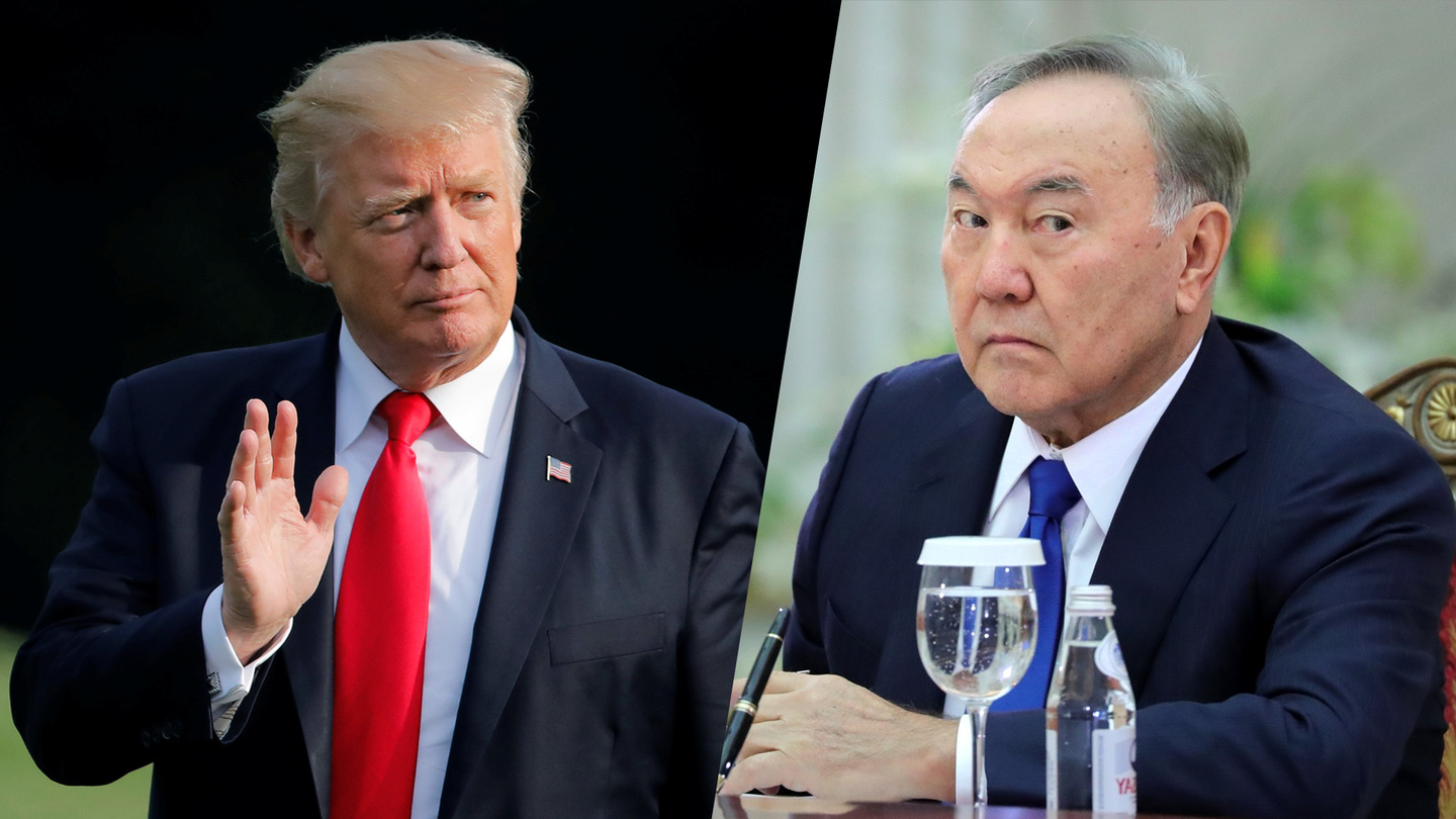 Трамп 16 января встретится с Назарбаевым