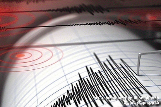 Землетрясение в  2 км к северу от села Шоржа