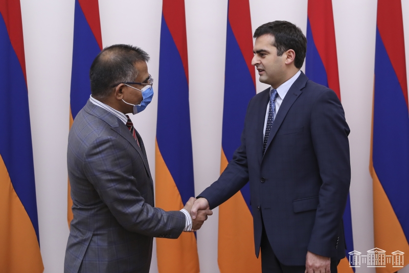 Вице-спикер парламента: Армения поддерживает Индию в вопросе Джамму и Кашмира