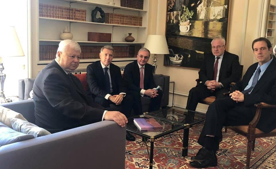 В Женеве стартовала встреча главы МИД Армении с сопредседателями Минской группы ОБСЕ