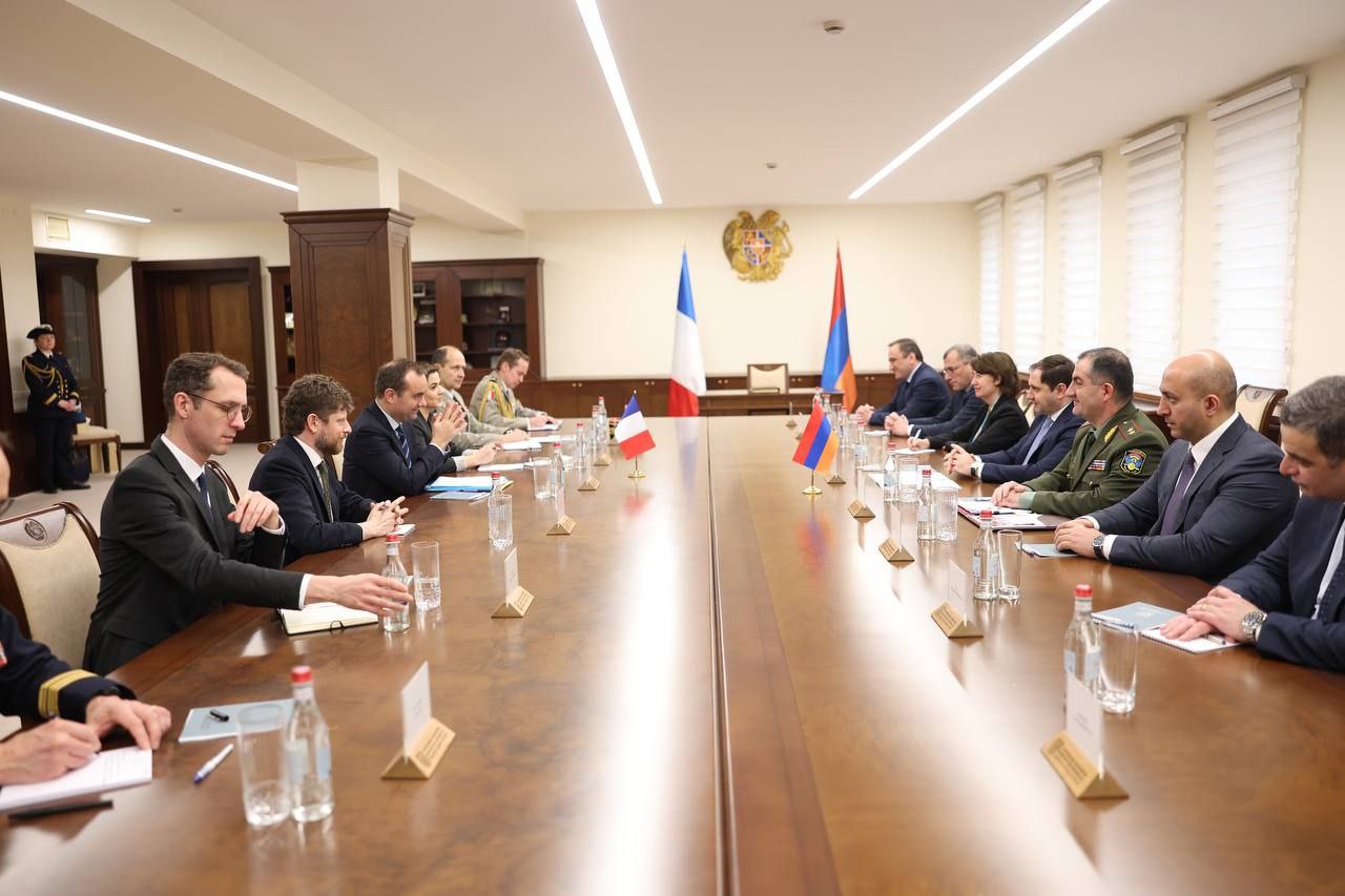 Армяно-французское оборонное сотрудничество направлено на установление мира в регионе 