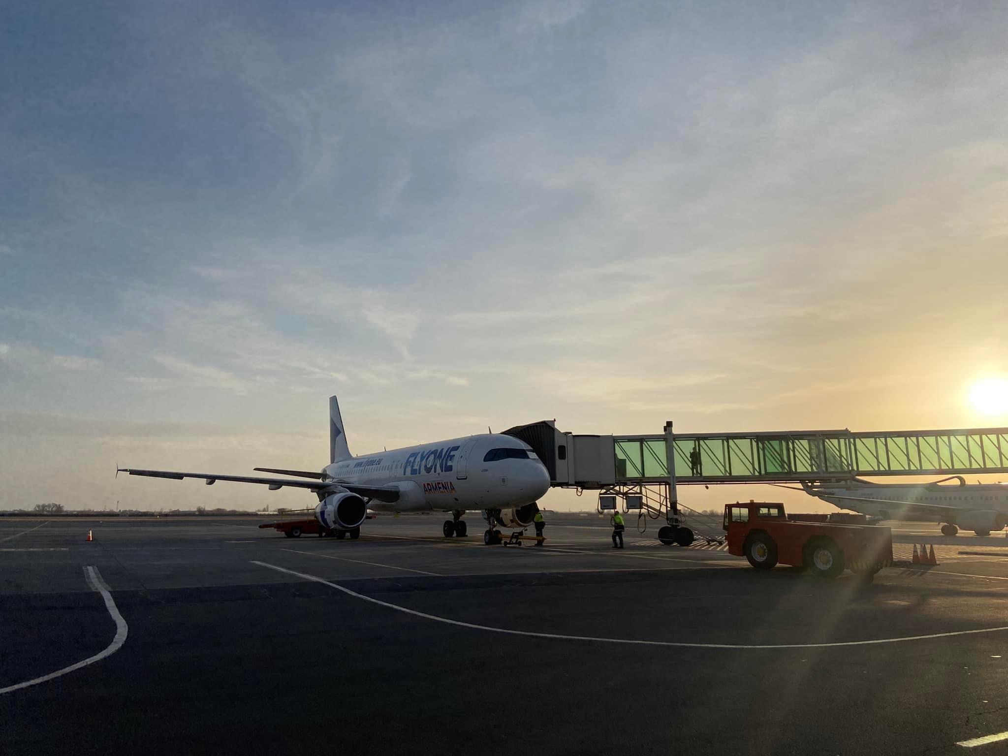 FlyOne Armenia будет выполнять еженедельные рейсы в Бейрут