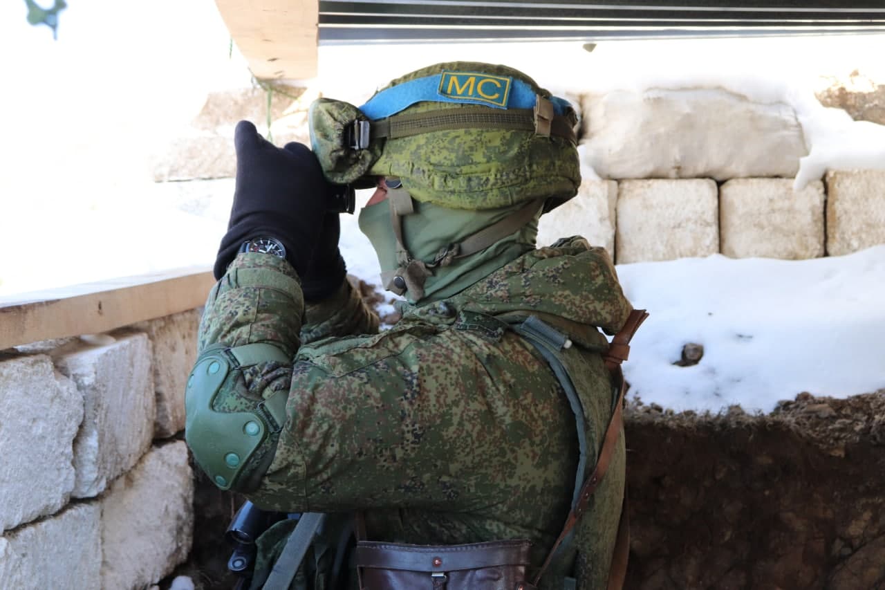 Командование РМК в Карабахе поздравило военнослужащих с Днем защитника Отечества