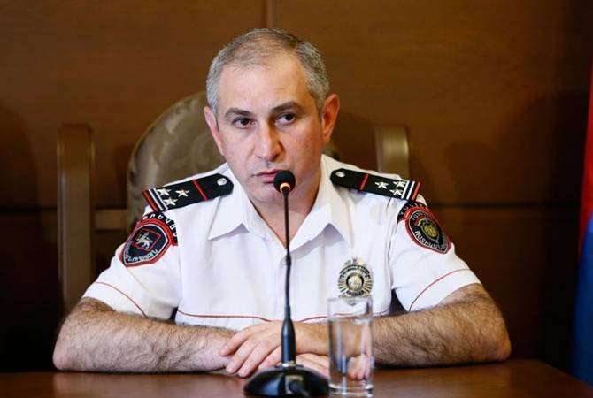 Артак Погосян освобожден от должности начальника полиции Еревана