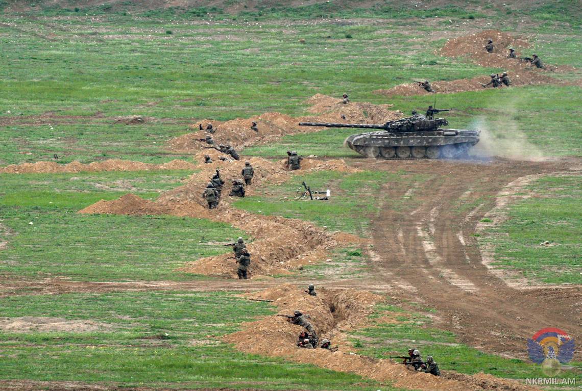  ВС Армении пресекли движение азербайджанского танка - МО Армении 