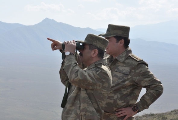 Войска Нахичеванского гарнизона приведены в состояние боевой готовности в рамках учений