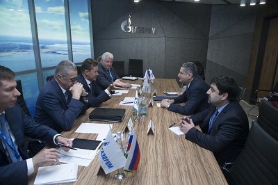 Тигран Саркисян и Алексей Миллер обсудили формирование общего рынка газа ЕАЭС