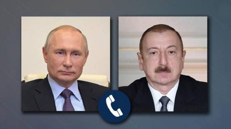 Путин и Алиев обсудили по телефону вопросы безопасности и стабильности на Южном Кавказе 