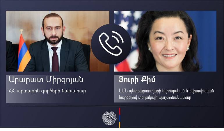 Глава МИД Армении и замгоссекретаря США обсудили ситуацию в Нагорном Карабахе