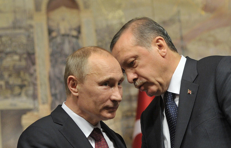 Президенты России и Турции обсудили возможность встречи