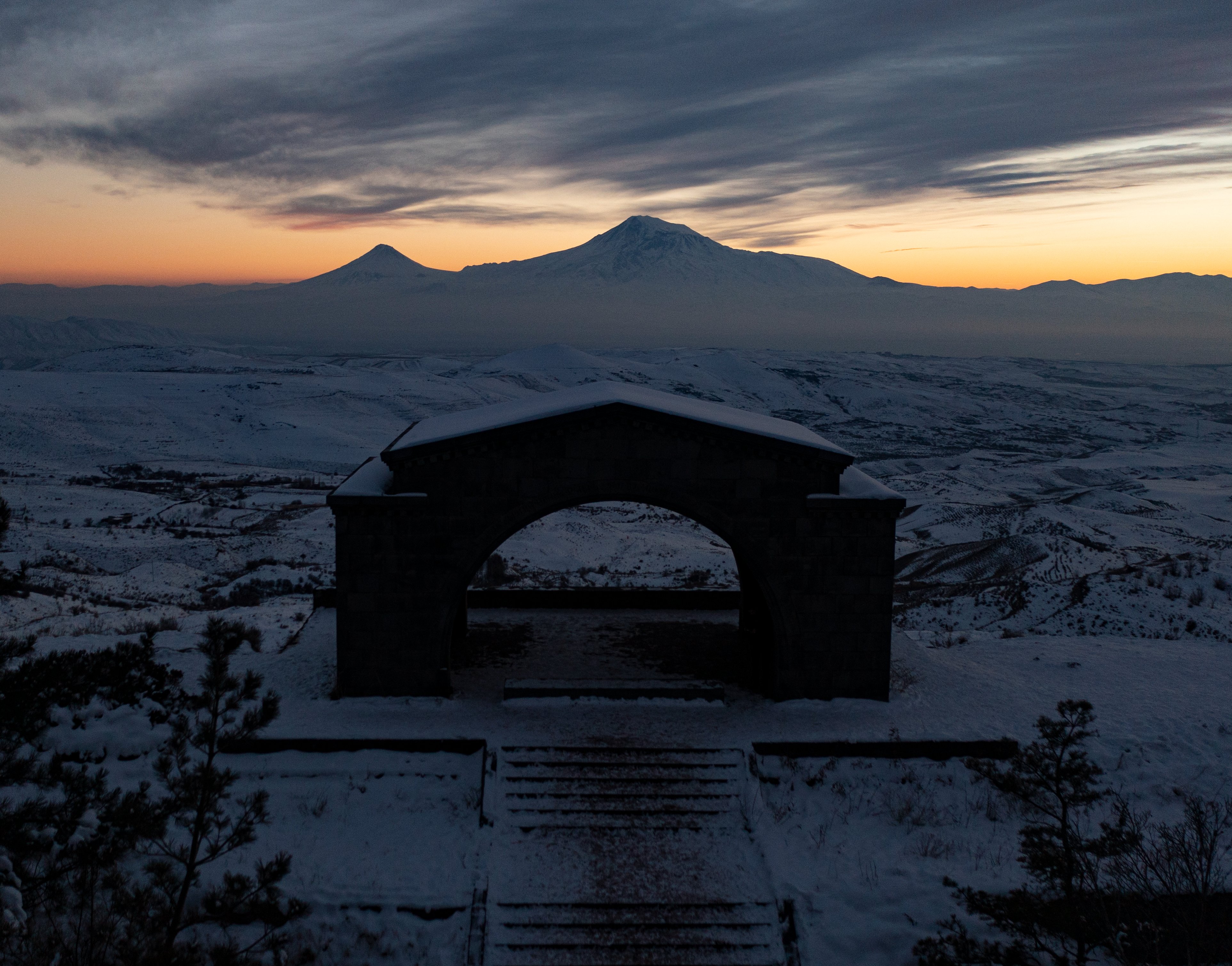 Ararat in the skies... президент Армении поделился фотографиями