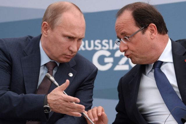 Президенты Франции и России обсудят в Армении судьбу «Мистралей» 