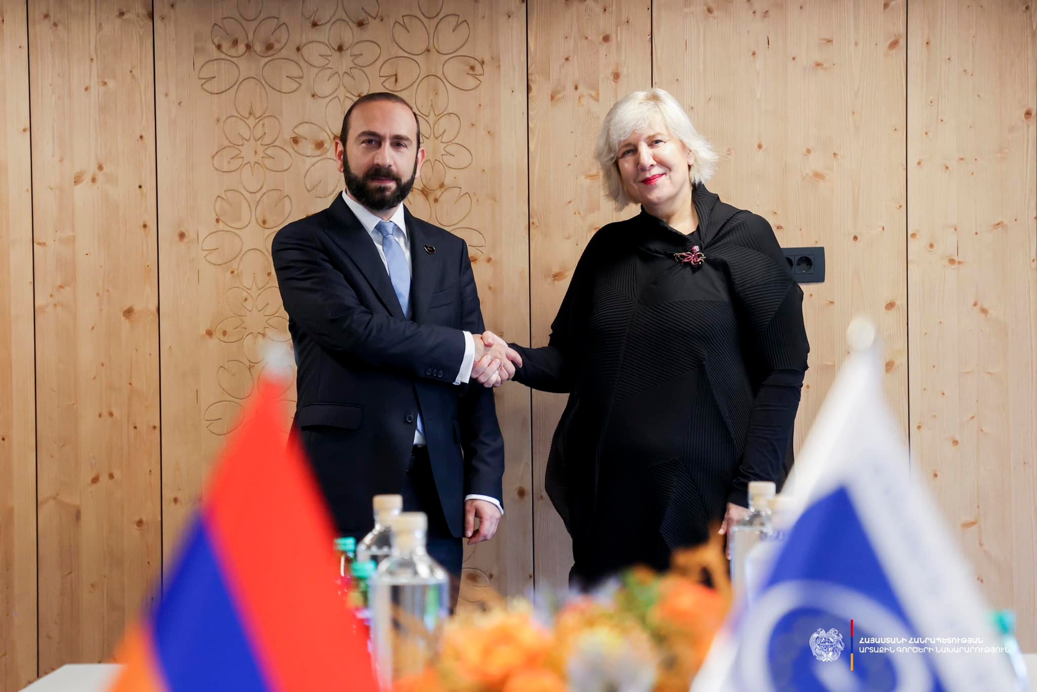 Арарат Мирзоян и Дуня Миятович обсудили гуманитарный кризис в Арцахе