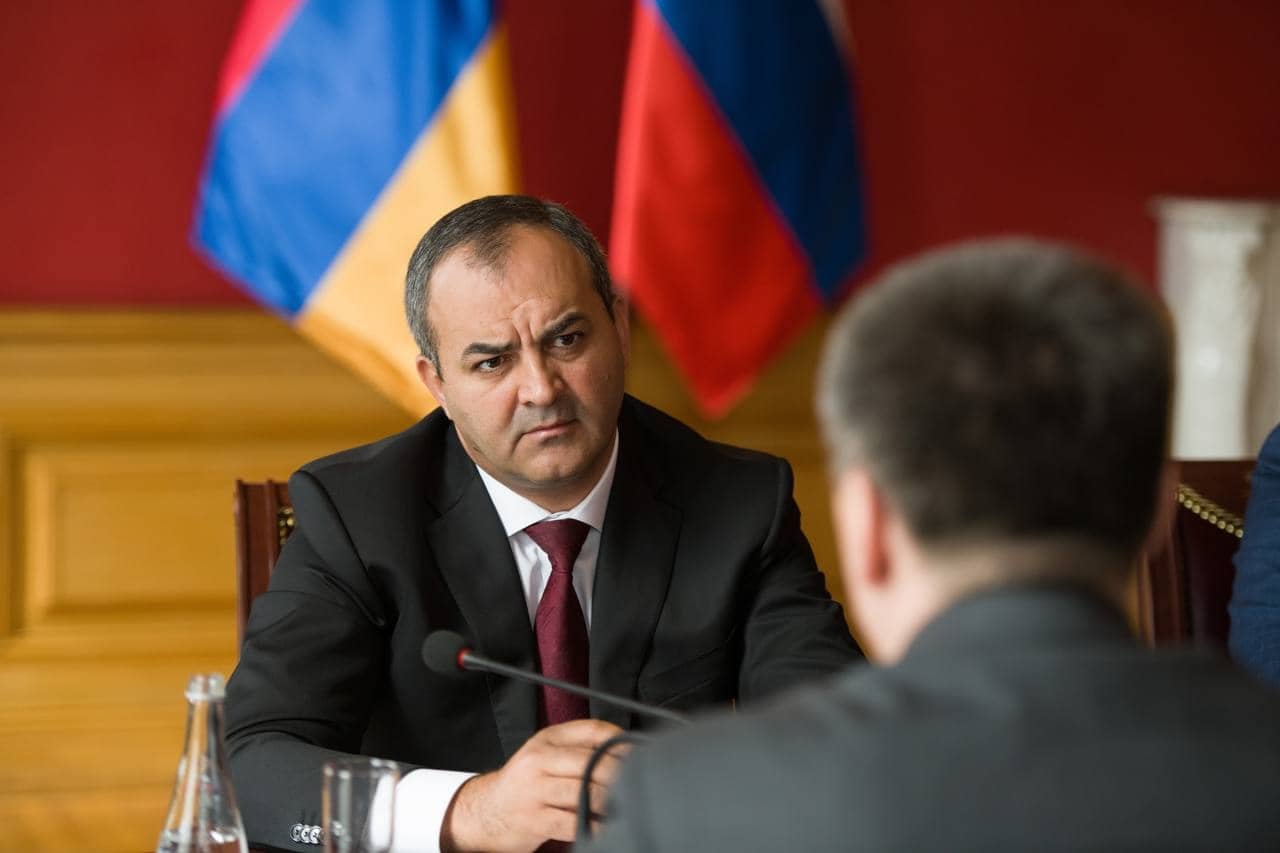 Артур Давтян встретился с Генеральным прокурором России Игорем Красновым