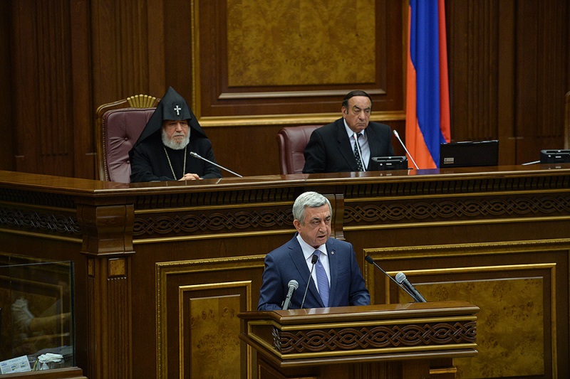 Саргсян назвал предложения АНК по Карабаху 