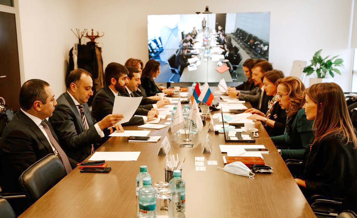 ՀՀ էկոնոմիկայի փոխնախարարը հանդիպումներ է ունեցել Ռուսաստանի գործարար շրջանակների հետ