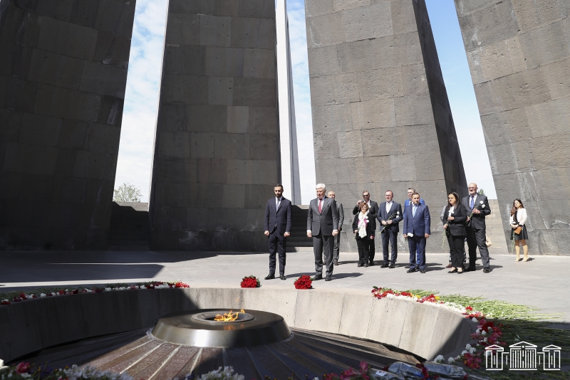 Председатель Палаты депутатов Люксембурга почтил память жертв Геноцида армян