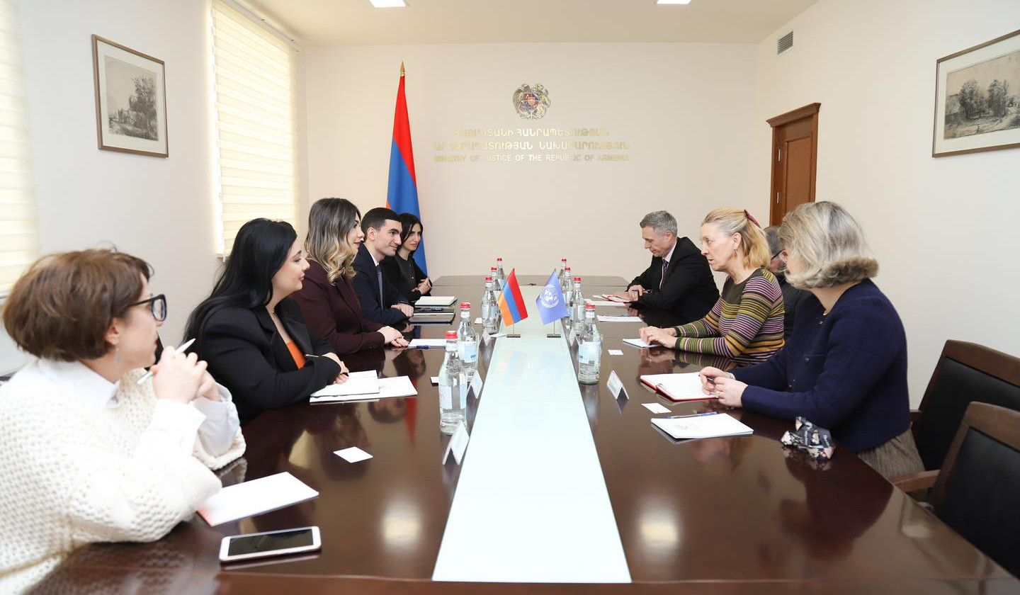 Սրբուհի Գալյանն ընդունել է ՀՀ-ում ՄԱԿ-ի մշտական համակարգող Ֆրանսուազ Ժակոբին