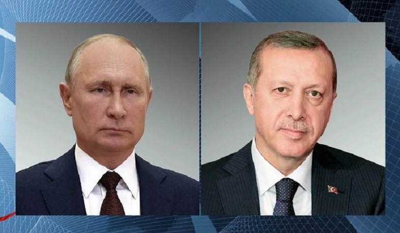 Путин и Эрдоган обменялись мнениями по ситуации вокруг Украины