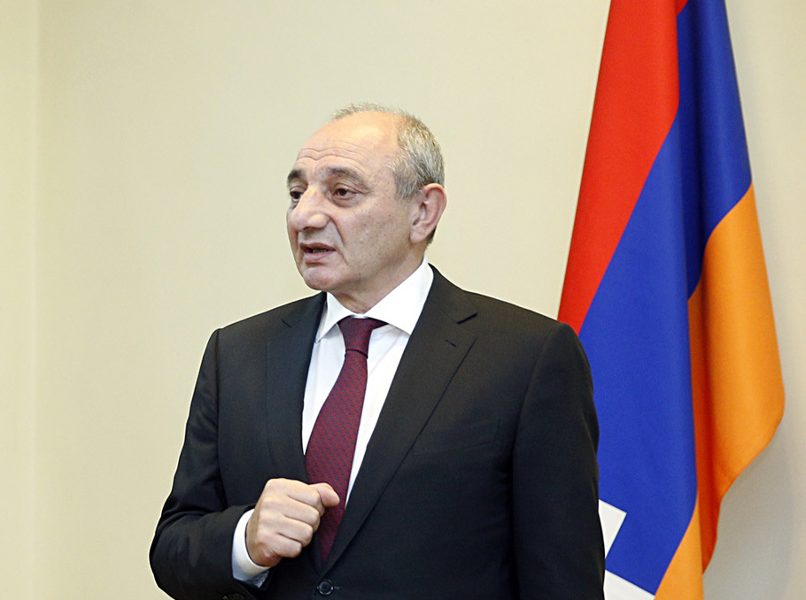 Бако Саакян обсудил с ливанским бизнесменом экономические проекты в Карабахе