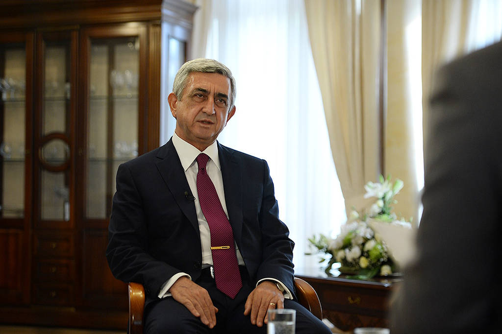Президент Армении: окончательный статус Карабаха могут определить только его жители 