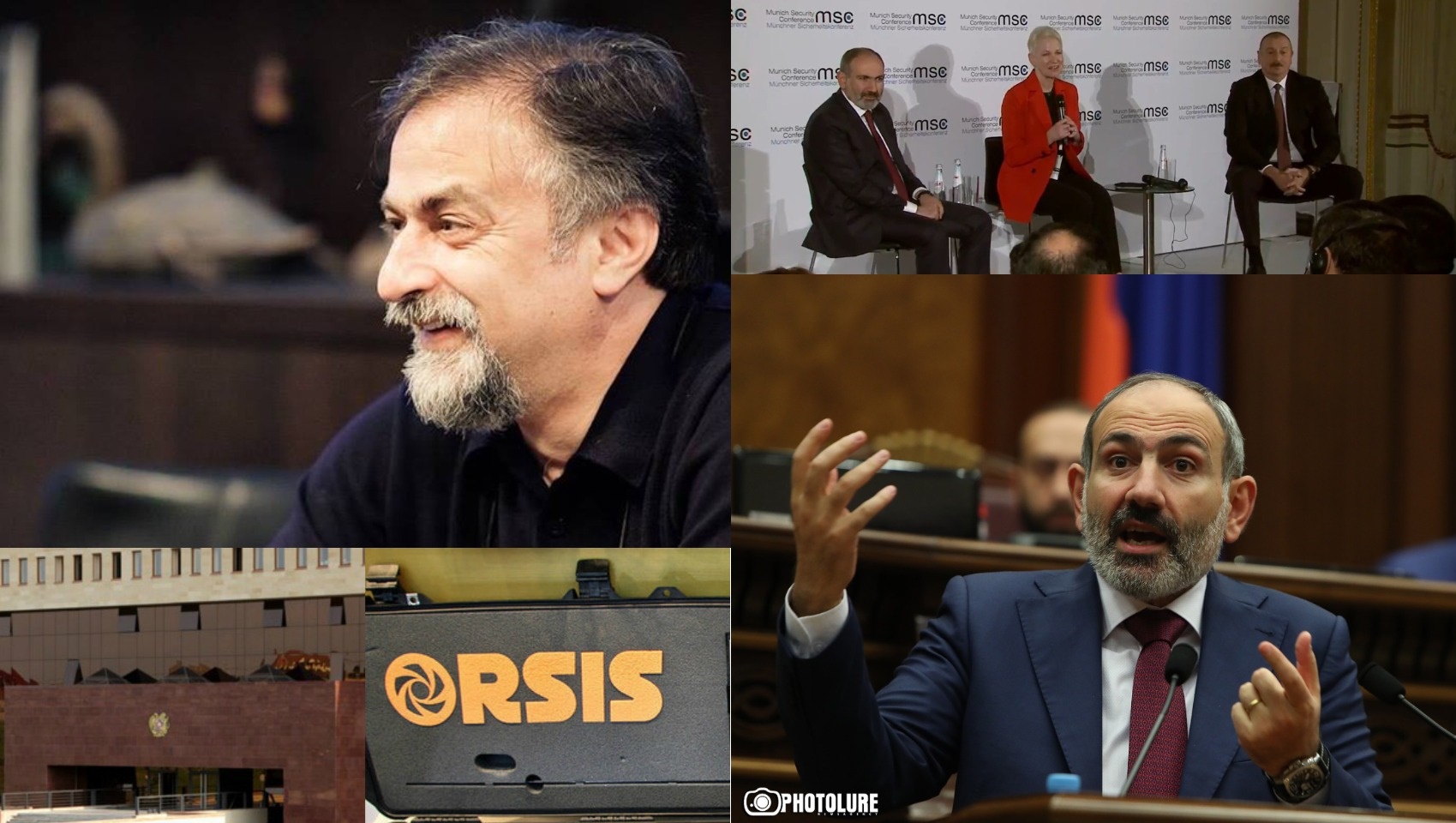 Арест Вермишяна, скандал вокруг ORSIS и встреча Пашинян-Алиев в Мюнхене: Армения за неделю
