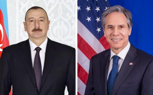 Версия США: Блинкен призвал Алиева освободить «несправедливо задержанных»