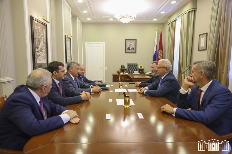 Состоялась встреча вице-спикера НС Армении с главой Красноярского края