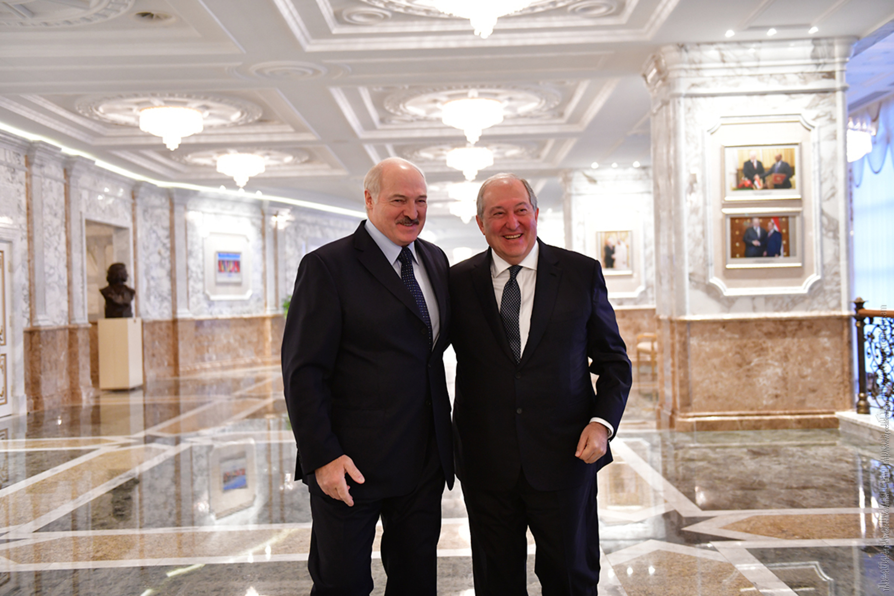 Армен Саркисян направил поздравительное послание Александру Лукашенко 