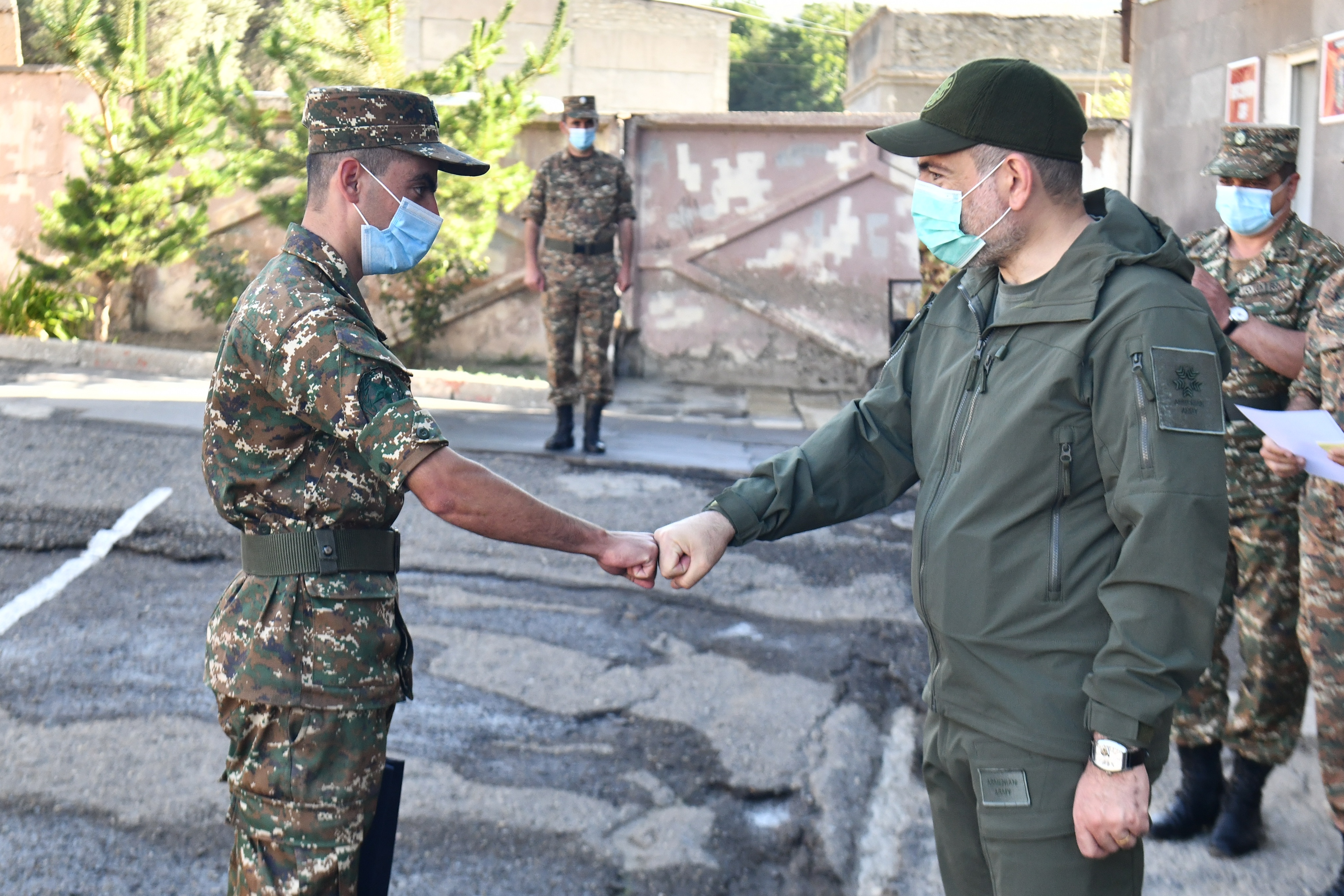 Премьер-министр посетил воинскую часть N министерства обороны (ФОТО, ВИДЕО) 