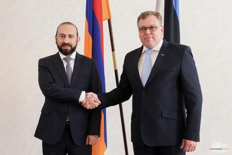 Глава МИД Армении и спикер парламента Эстонии обсудили вопросы региональной безопасности 