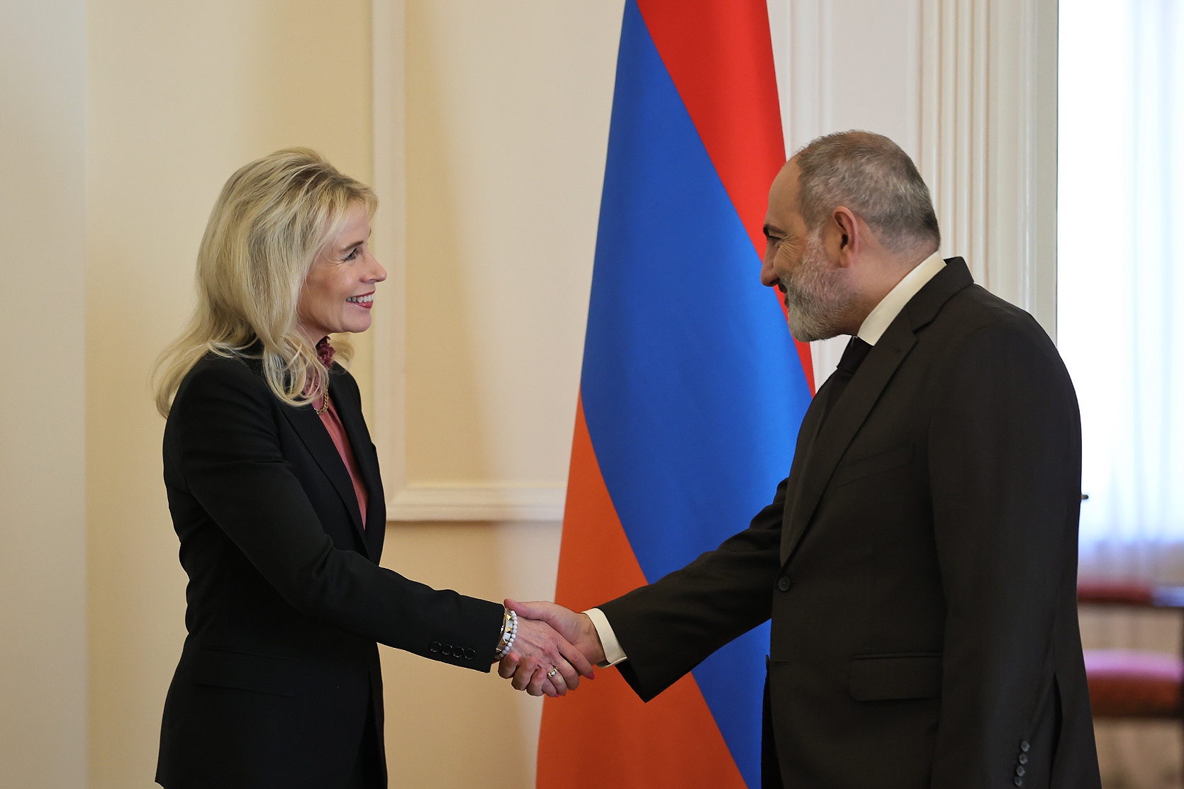 Пашинян принял делегацию во главе с председателем Парламентской ассамблеи ОБСЕ