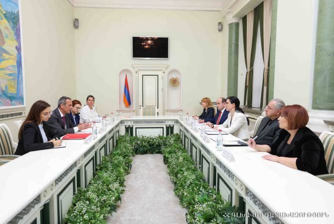 Генпрокурор Армении приняла главу делегации МККК