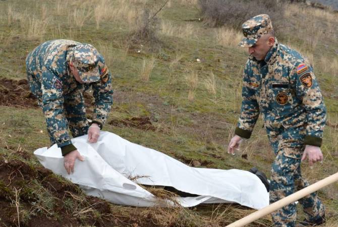 В Гадрутском, Схнахском и Джабраильском районах обнаружены тела еще 10 военнослужащих
