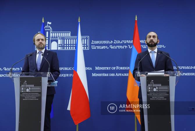 Главы МИД Армении и Чехии отметили важность немедленного освобождения армянских пленных