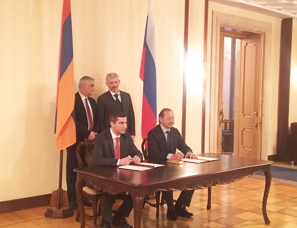Армения и Россия подписали программу совместных действий по туризму на 2019-2021гг. 