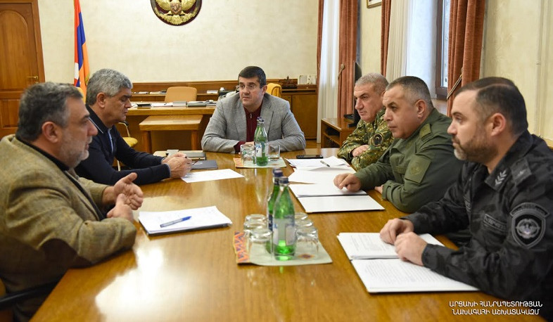 Араик Арутюнян созвал совещание с участием руководителей силовых структур