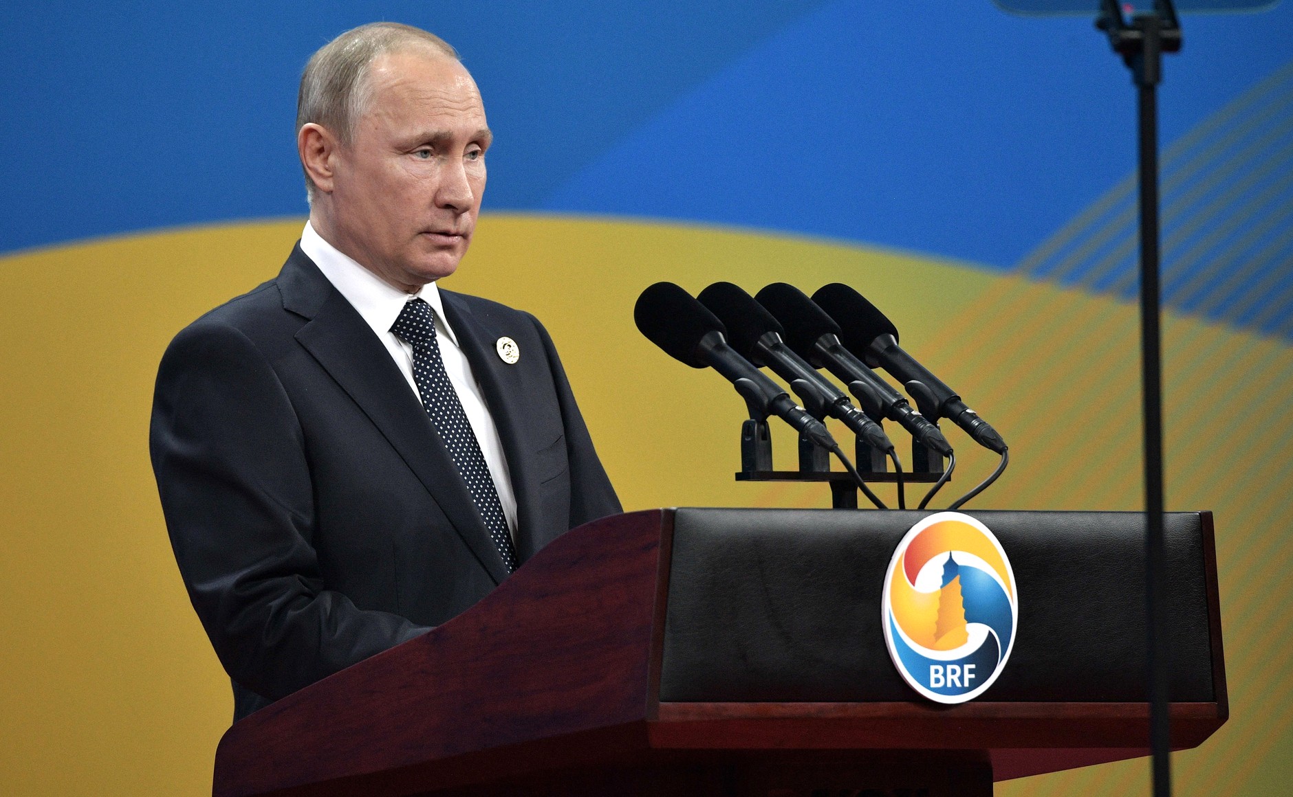 В Пекине Владимир Путин выступил на церемонии открытия Международного форума «Один пояс, один путь».