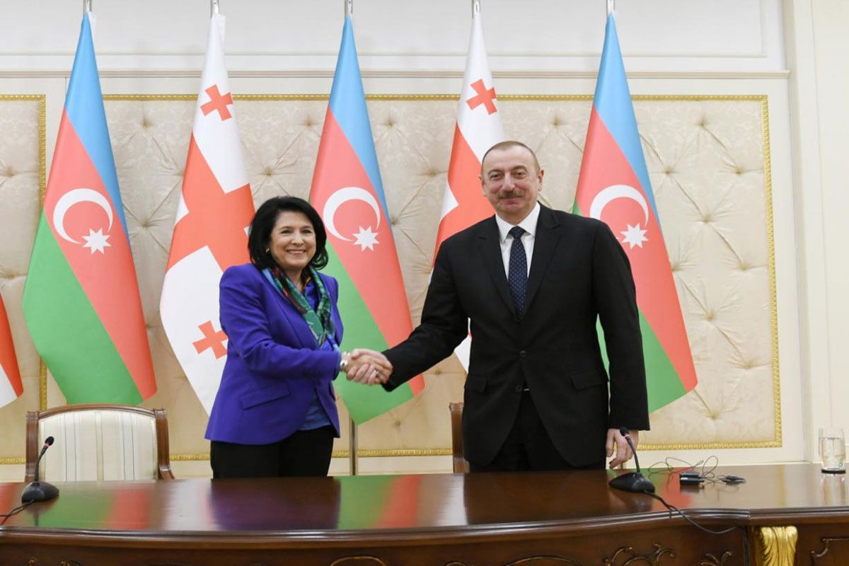 Отношения Грузии с Азербайджаном переросли в стратегическое партнерство - Зурабишвили 