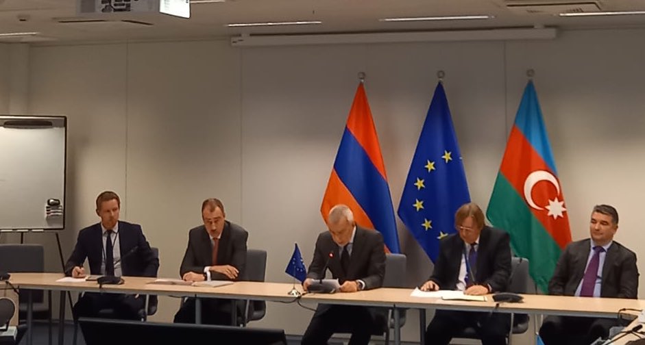 Բրյուսելում մեկնարկել է հայ-ադրբեջանական սահմանազատման հանձնաժողովների երրորդ նիստը