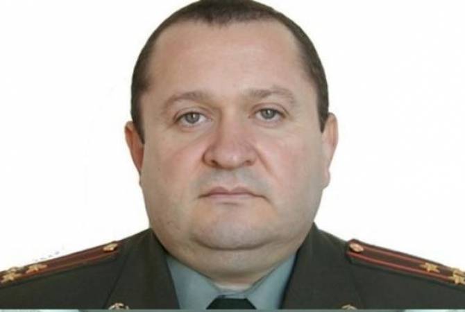 Начальник управления тыла ВС Армении уволен с должности